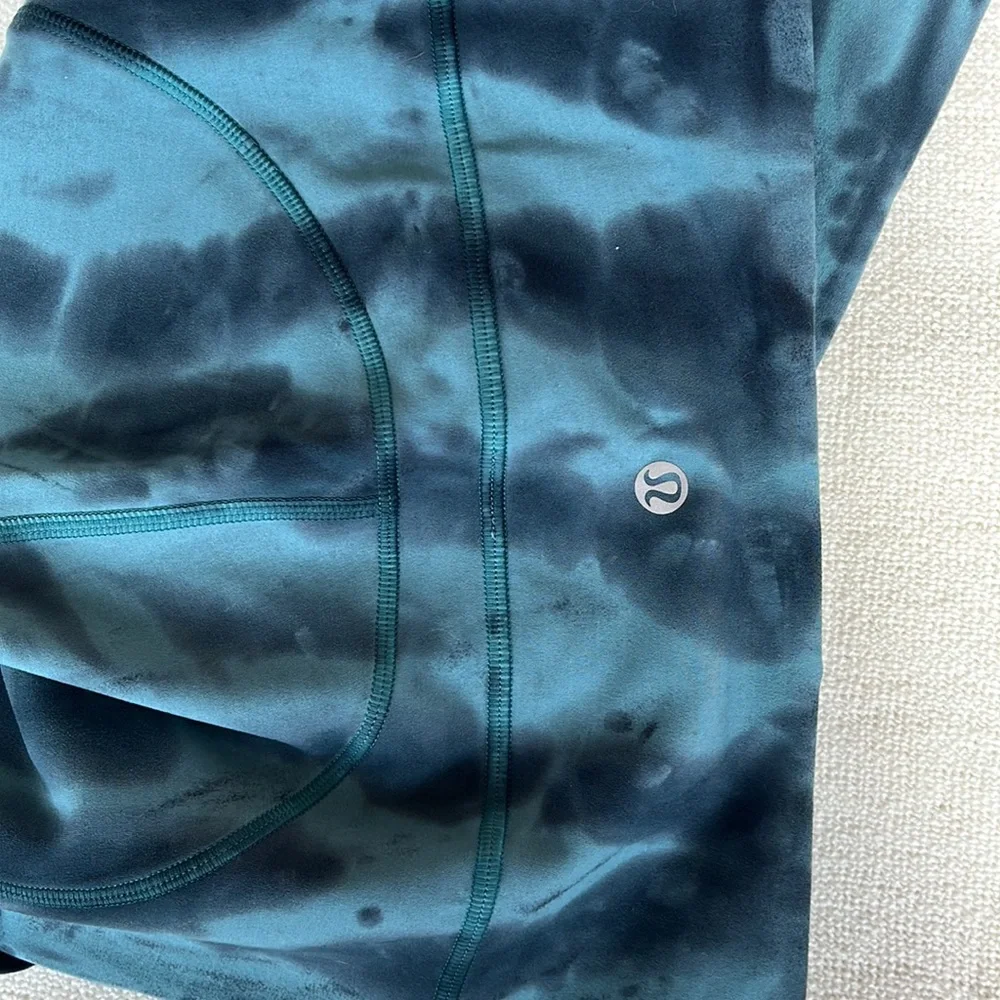 LULULEMON by Athleta Invigorate high rise tight 25” tie dye leggings w pockets 2